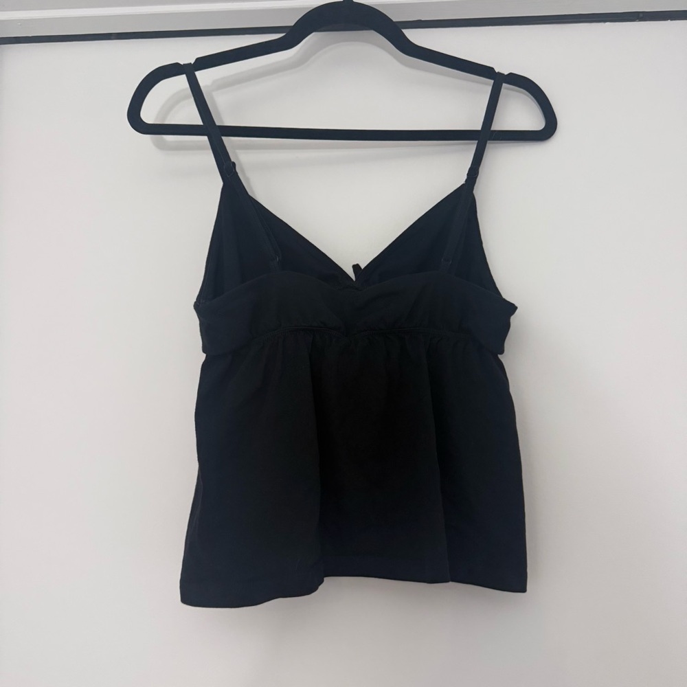Sunday Best Aritzia Cottonwhisk LouLou Camisole Set of Two Poppy Red & Black Med - Picture 13 of 14